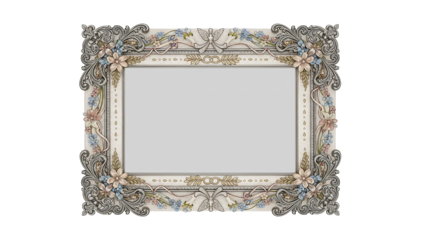 condolence photo frame png PNG transparent background