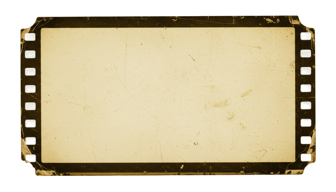 vintage film frame png PNG transparent background
