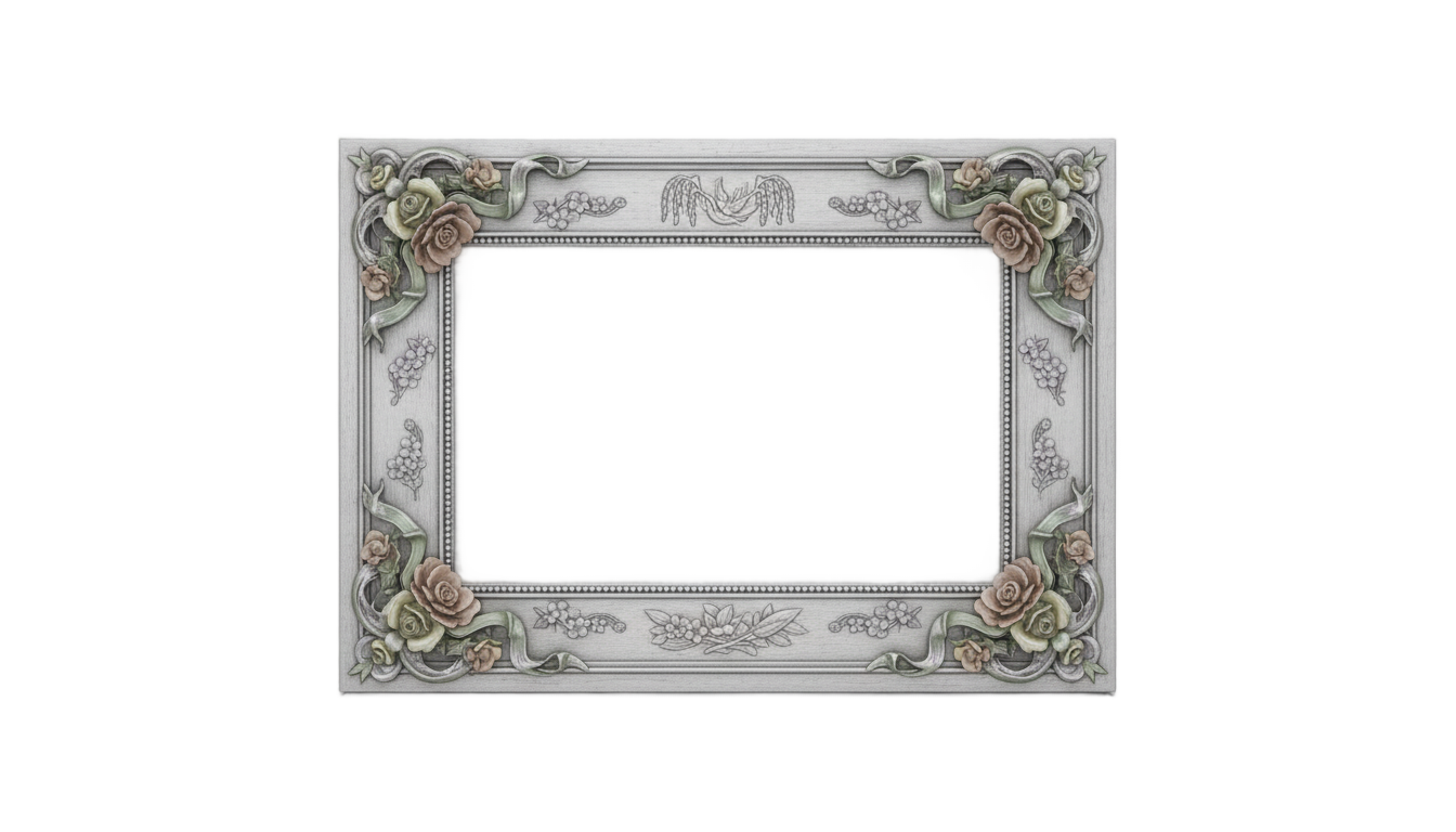 condolence photo frame png PNG transparent background