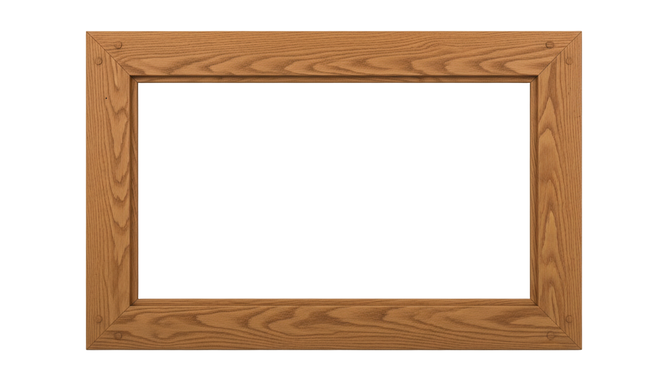 wooden door frame png PNG transparent background