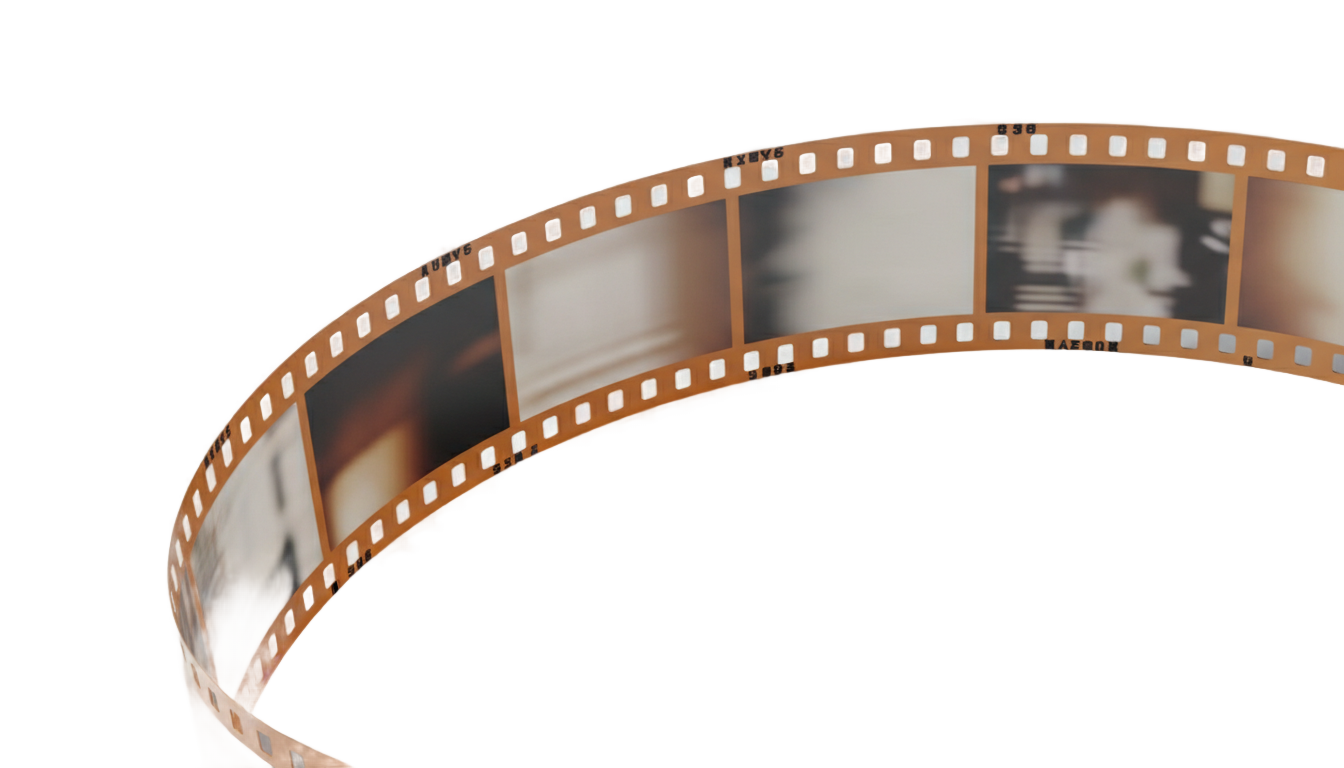 film reel strip png PNG transparent background