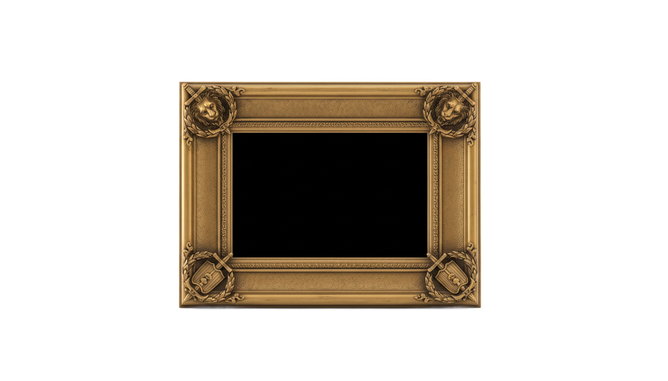 hero photo frame png PNG transparent background
