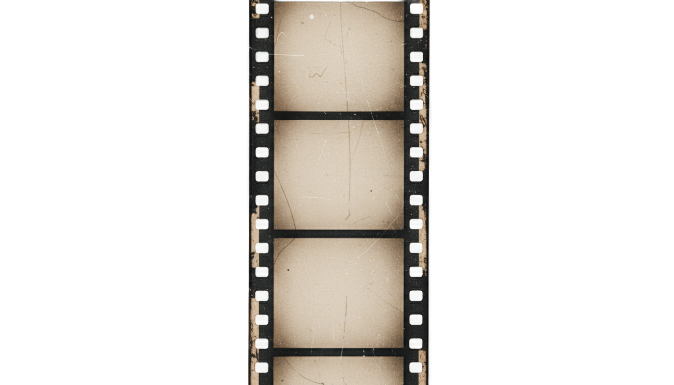 vintage film strip png PNG transparent background