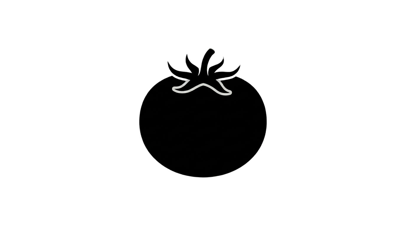 tomato silhouette png PNG transparent background