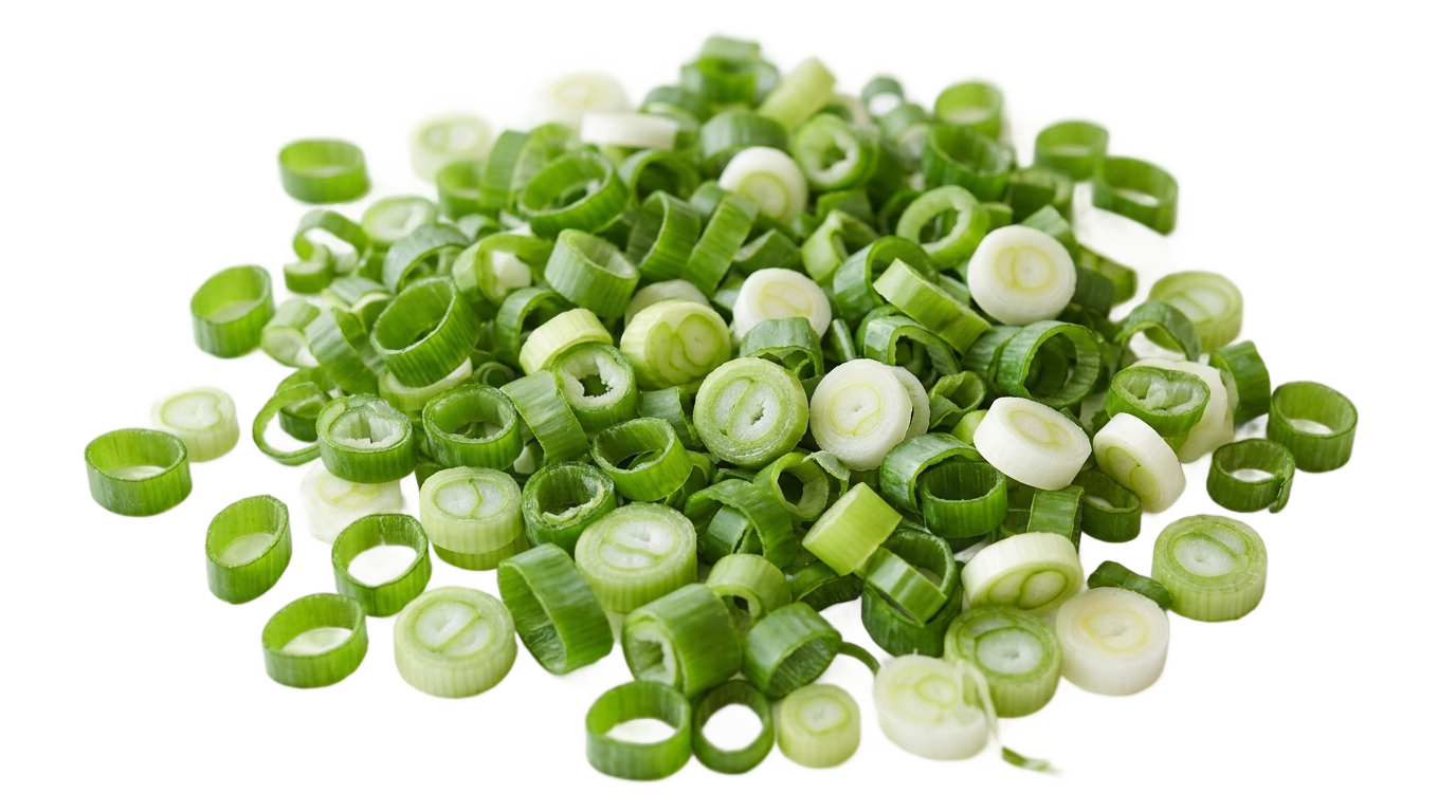 chopped green onion png PNG transparent background