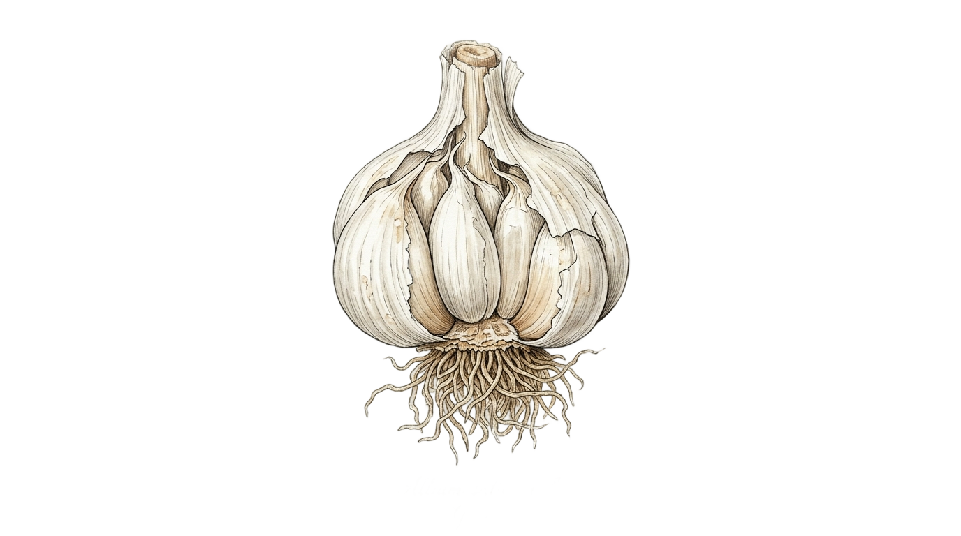 garlic illustration png PNG transparent background