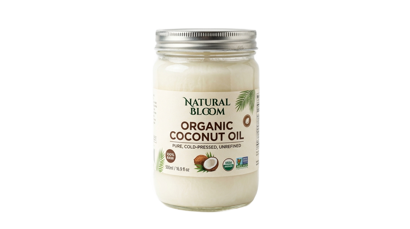 coconut oil bottle png PNG transparent background