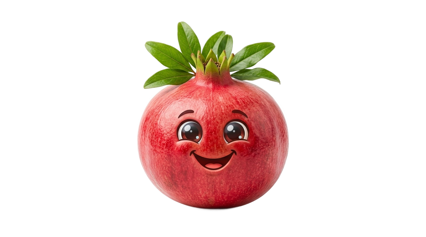 pomegranate emoji png PNG transparent background