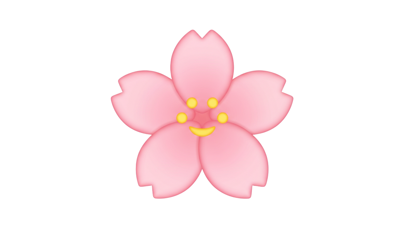 cherry blossom emoji png PNG transparent background