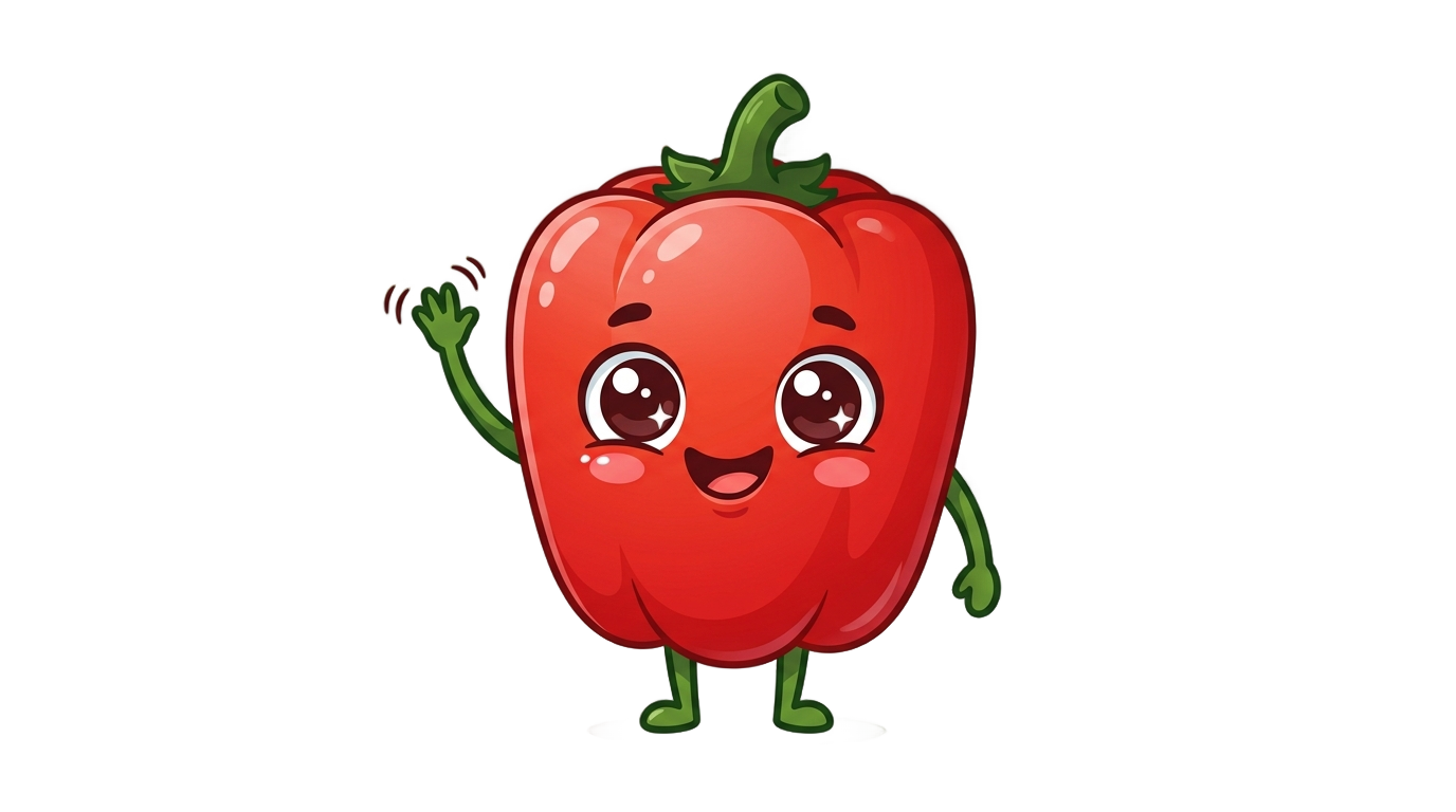 pepper cartoon png PNG transparent background