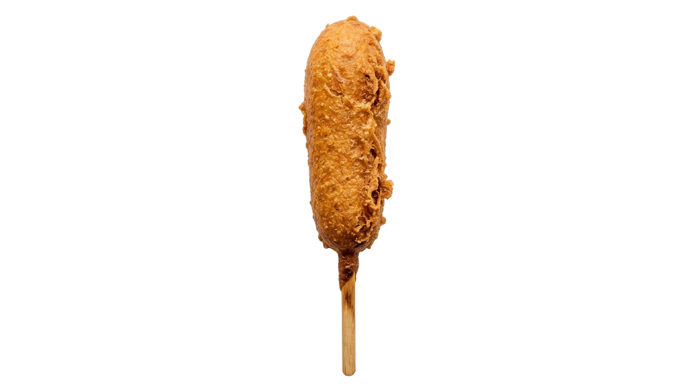 corn dog logo png PNG transparent background