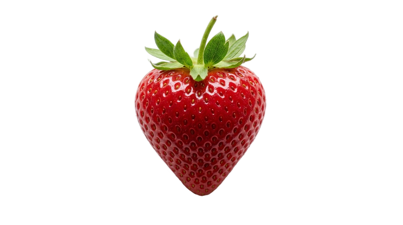 strawberry heart png PNG transparent background