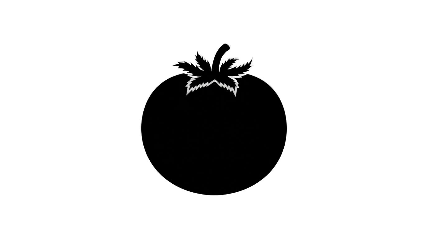 tomato silhouette png PNG transparent background