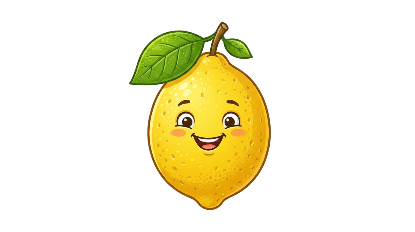 little lemon logo png PNG transparent background