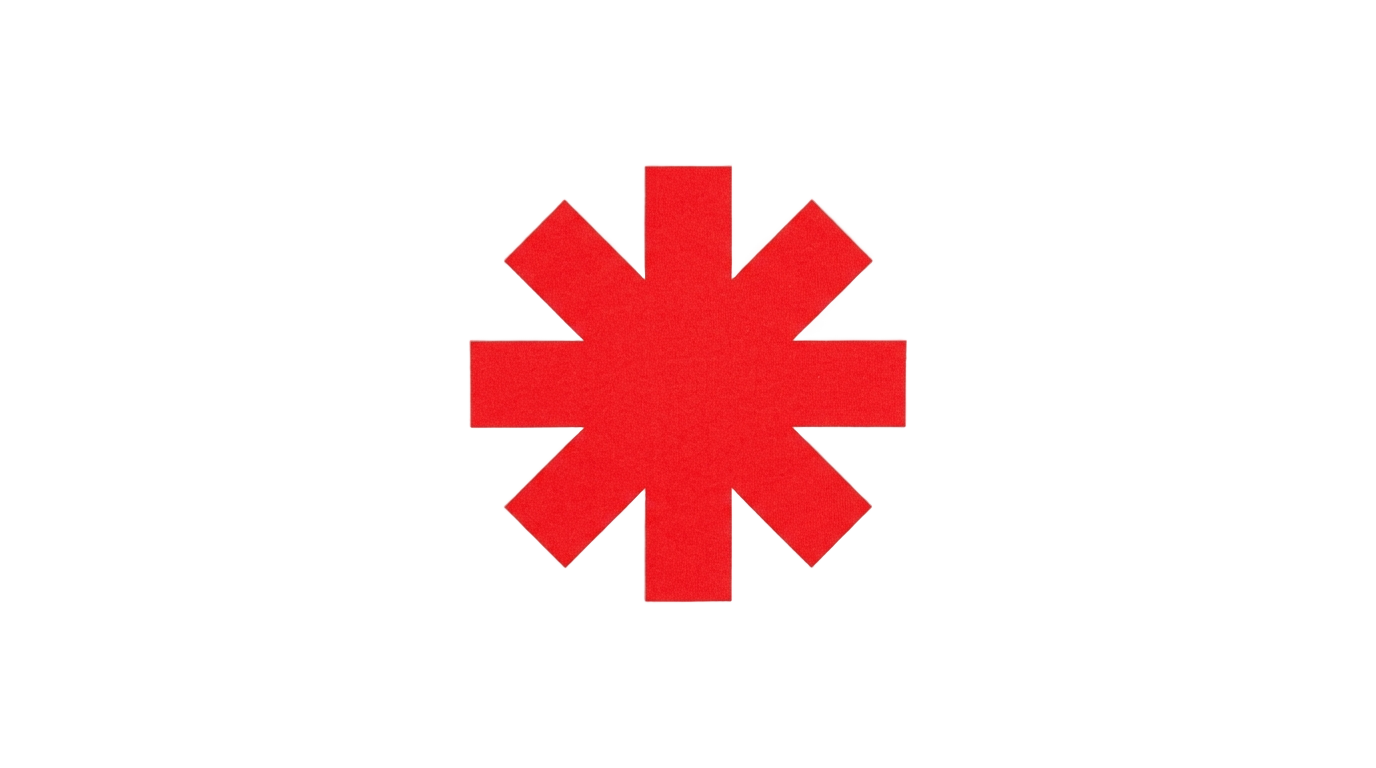 red hot chili pepper logo png PNG transparent background