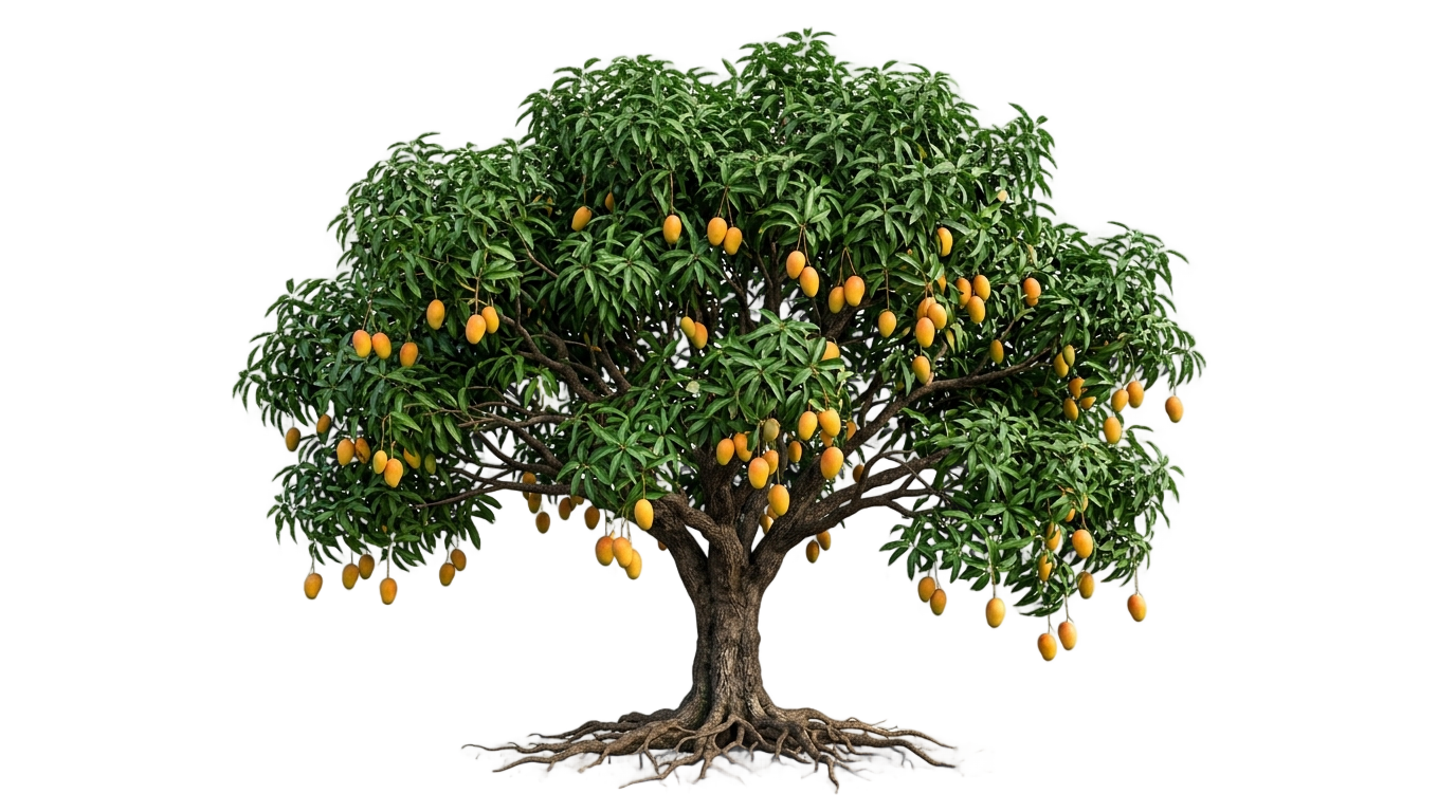 mango tree clipart png PNG transparent background