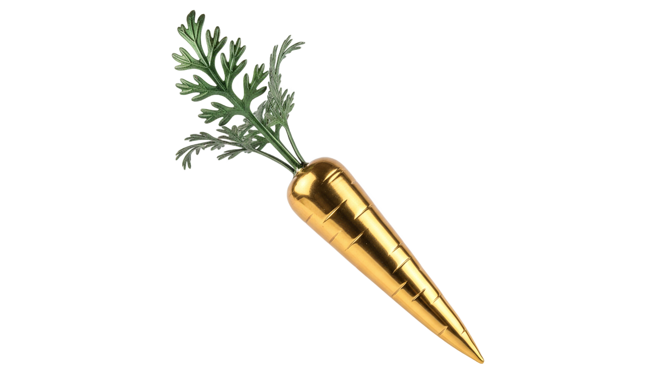 golden carrot png PNG transparent background