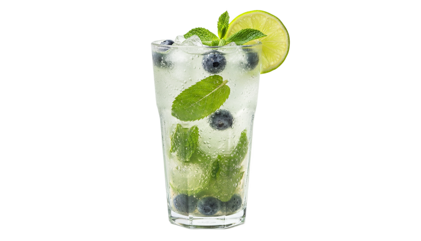 blueberry mojito png PNG transparent background