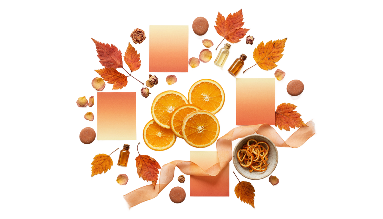 orange aesthetic png PNG transparent background