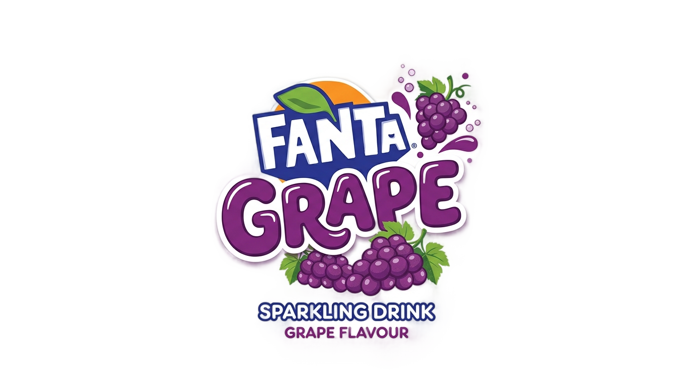 fanta grape logo png PNG transparent background