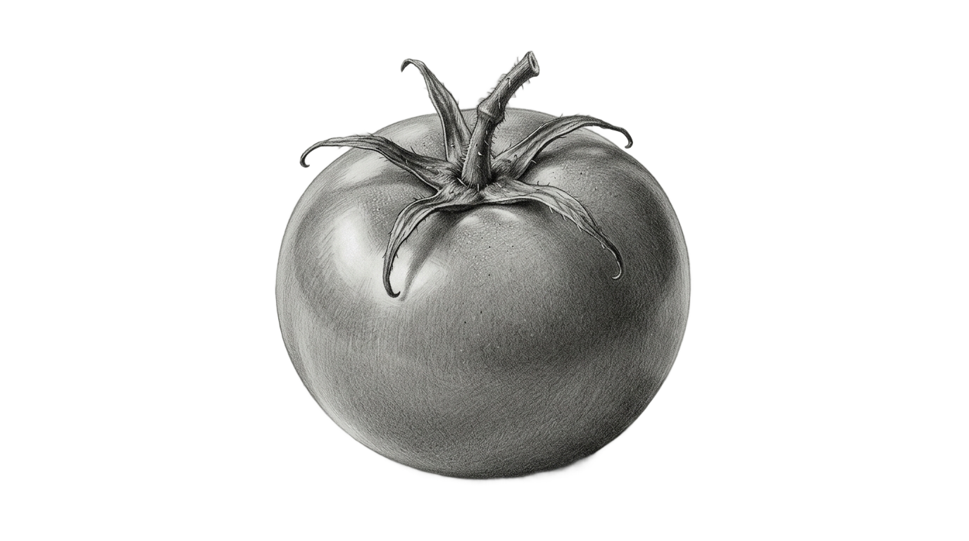 tomato png black and white PNG transparent background