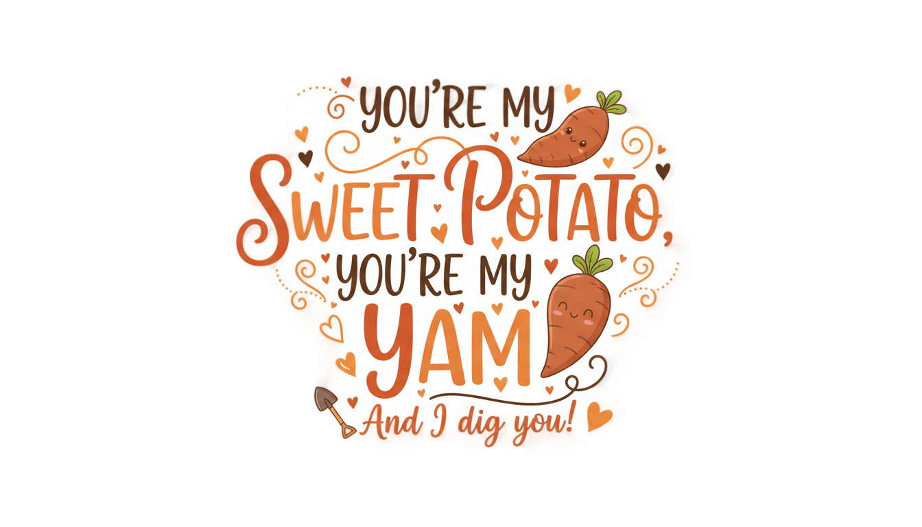 she's my sweet potato i yam png PNG transparent background