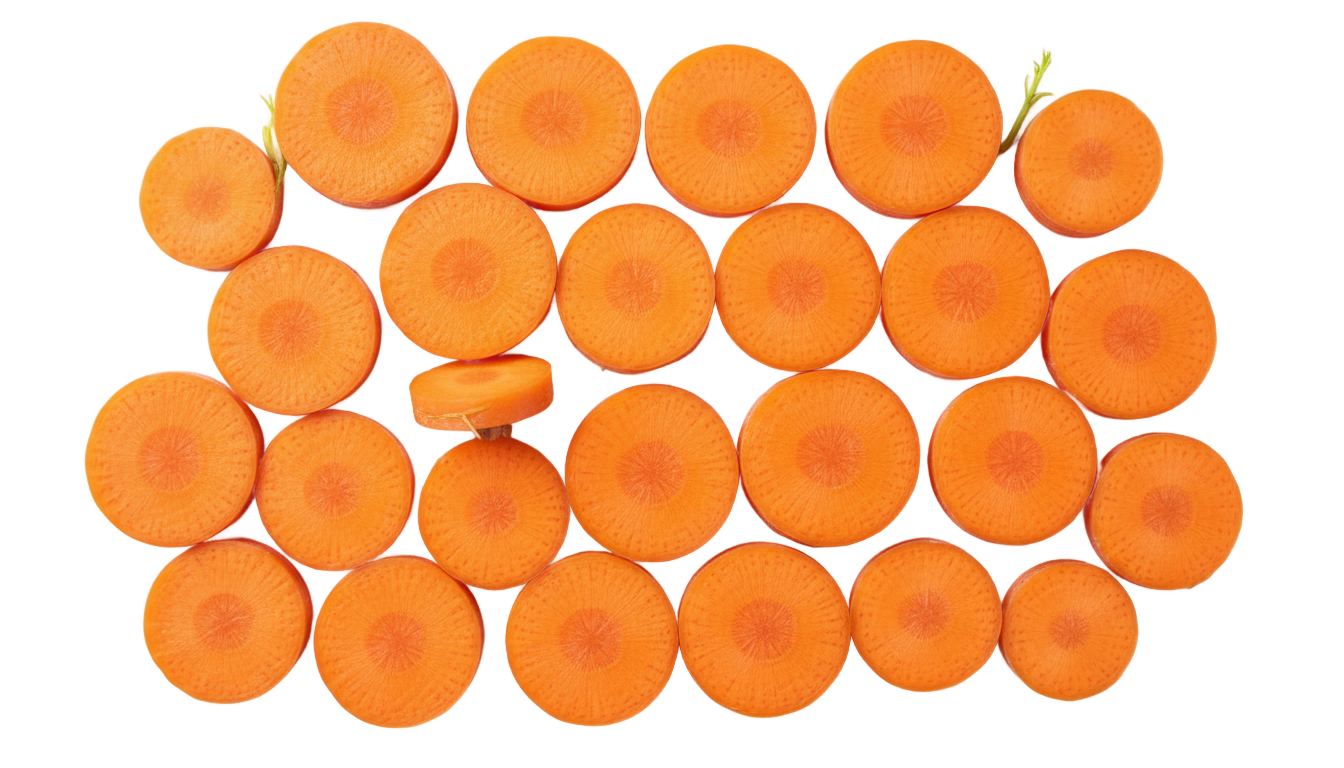 sliced carrot png PNG transparent background