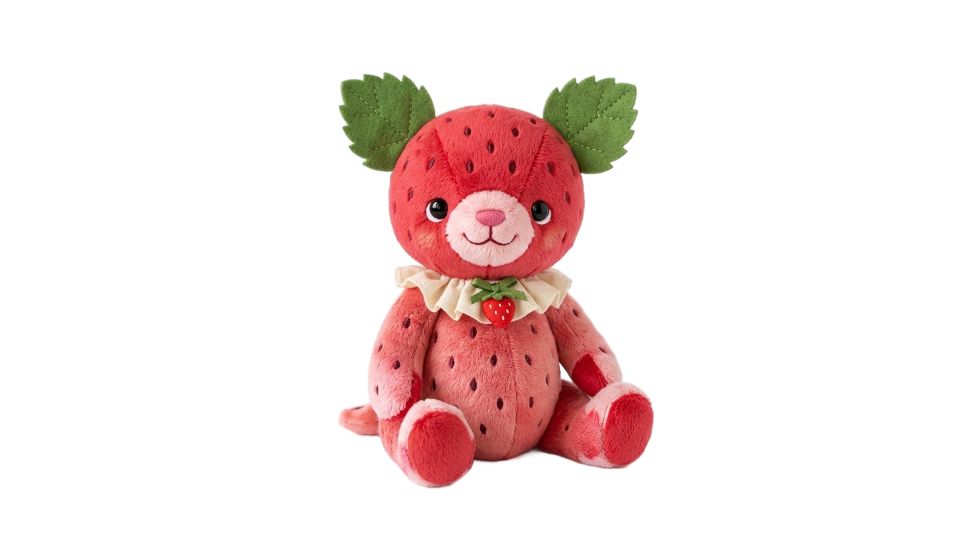 strawberry bear png PNG transparent background