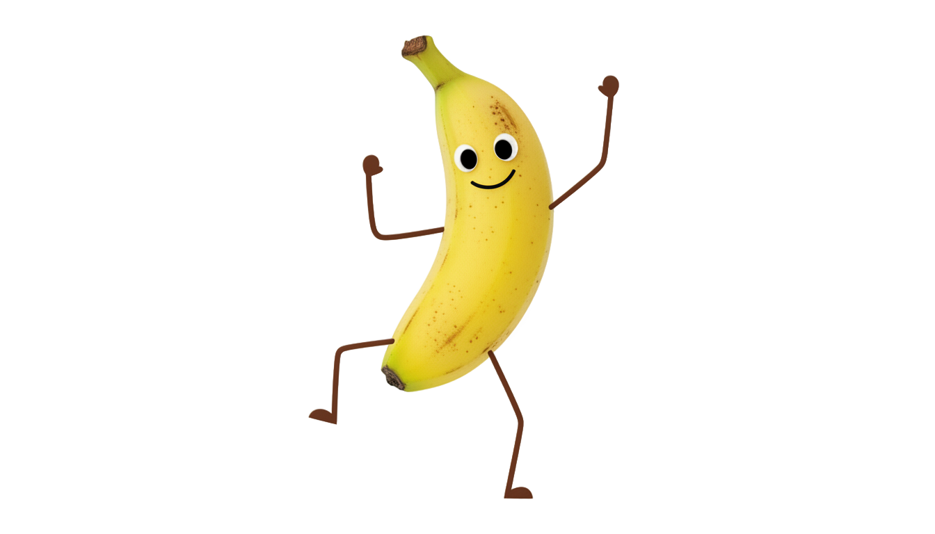 banana dance png PNG transparent background