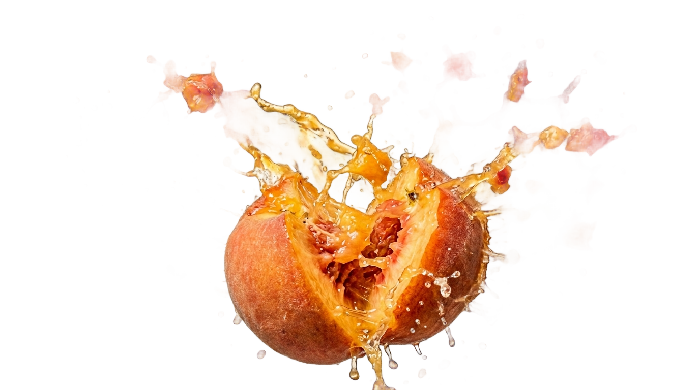 peach splash png PNG transparent background