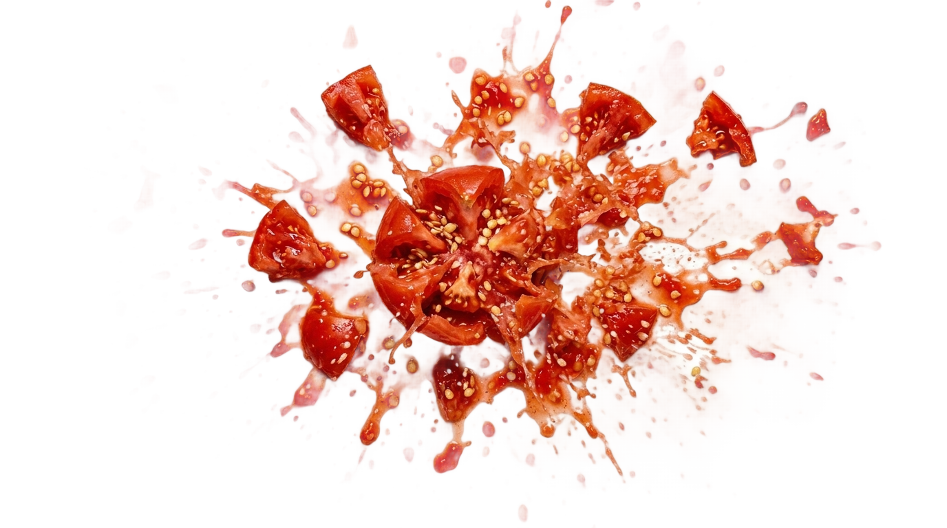 tomato splat png meme PNG transparent background