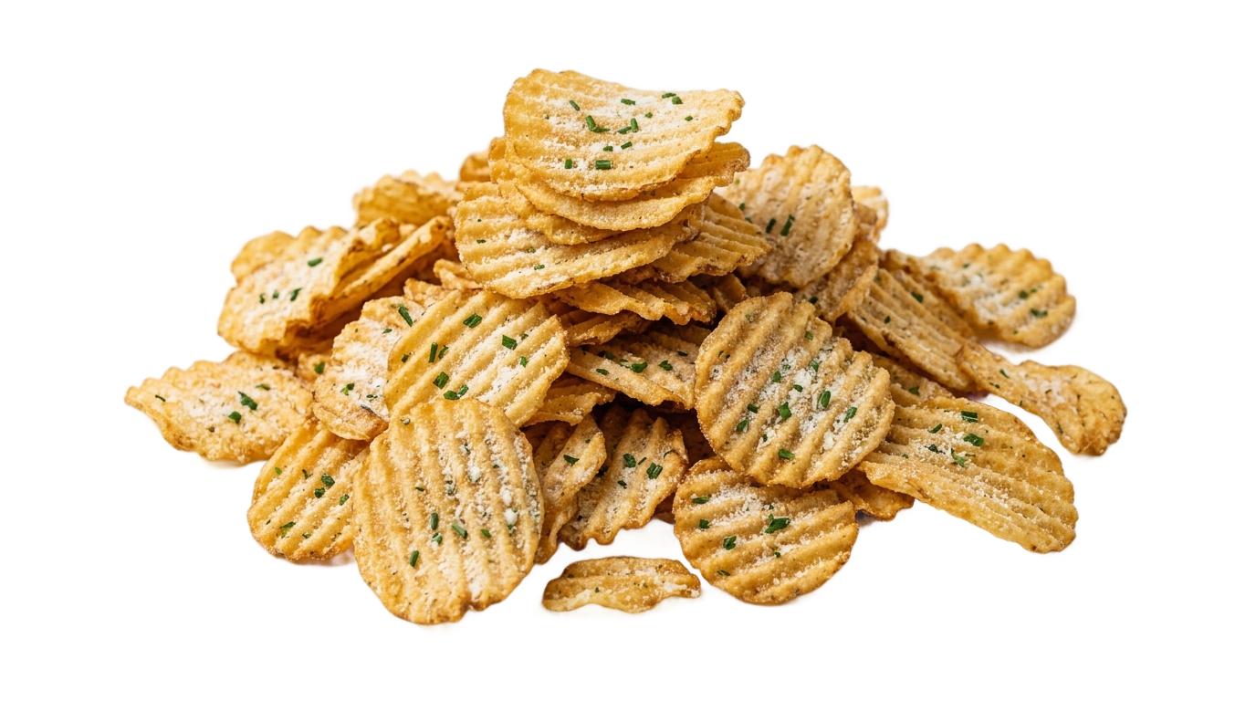 sour cream and onion chips png PNG transparent background