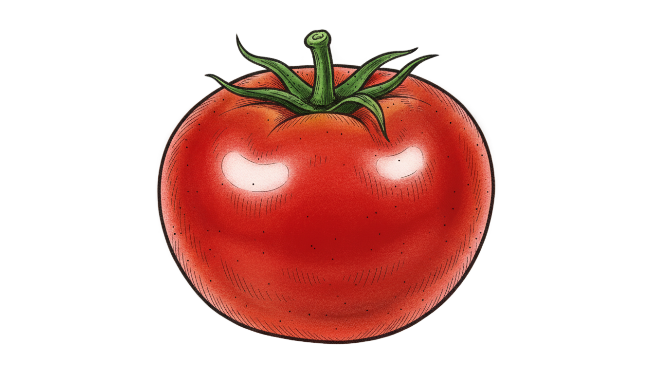 tomato drawing png PNG transparent background