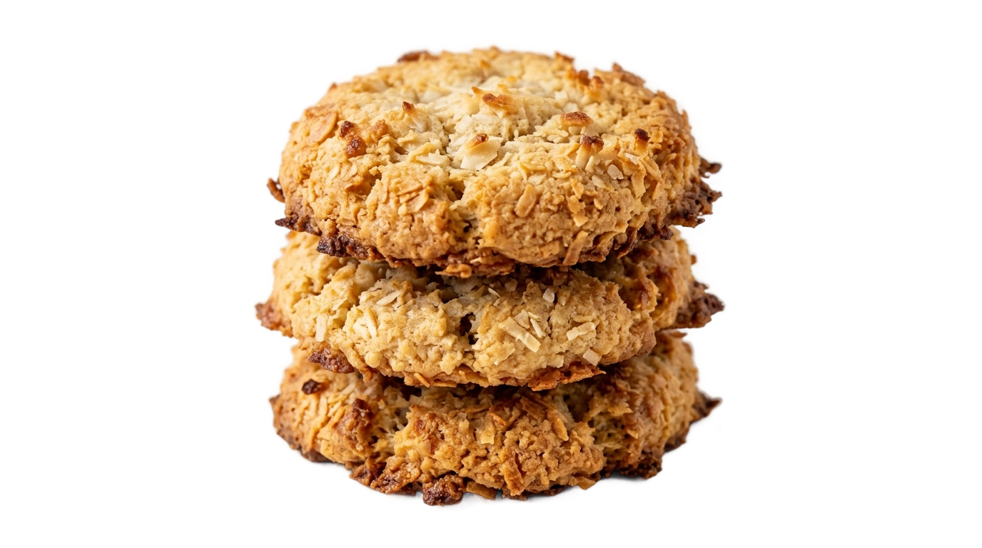 coconut cookies png PNG transparent background