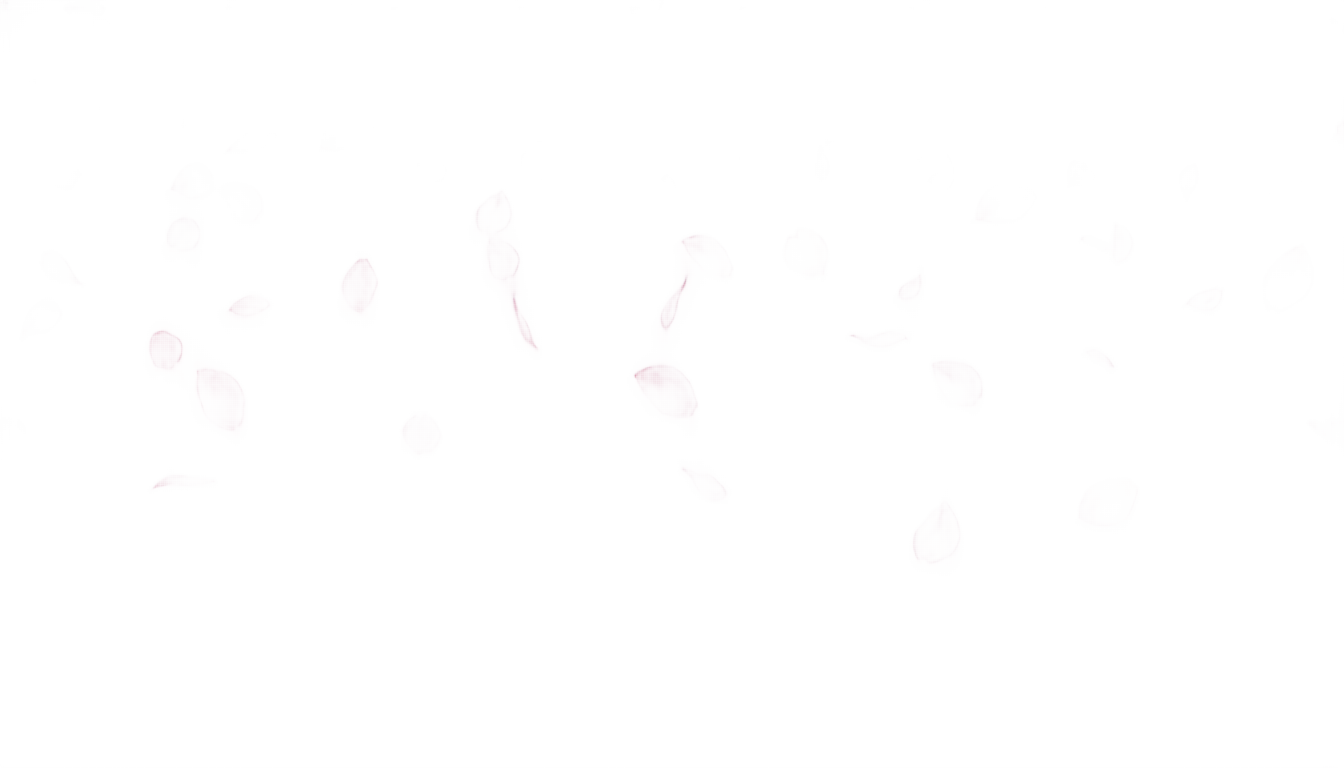 cherry blossom leaves falling png PNG transparent background