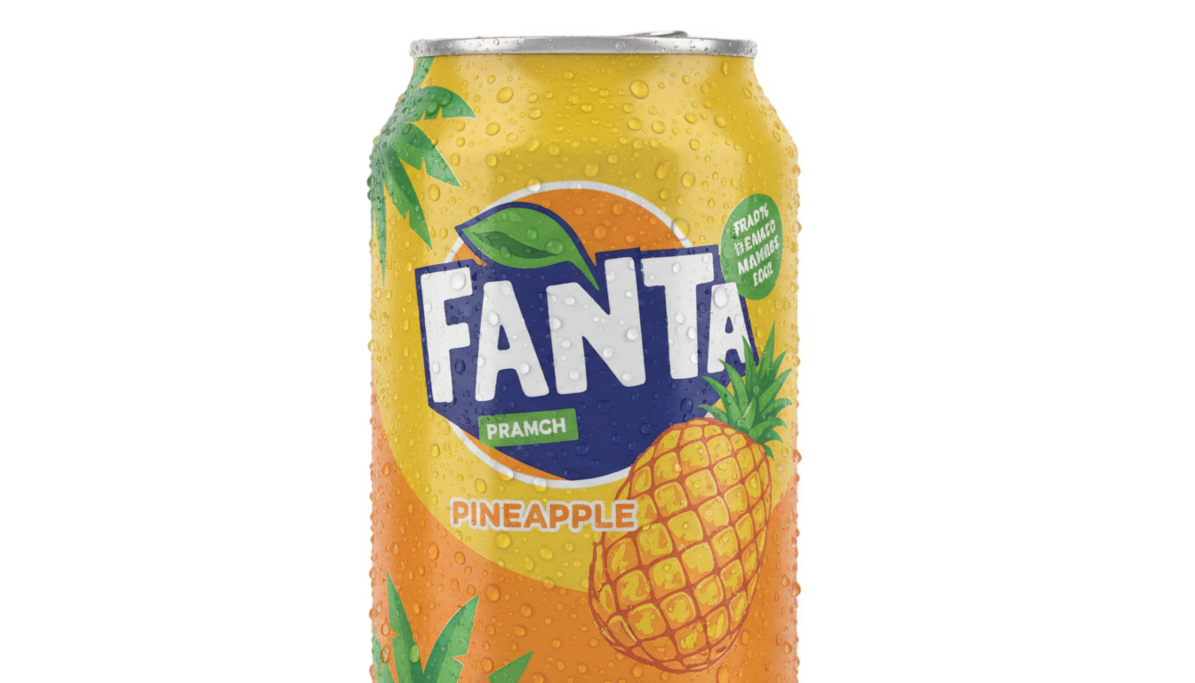 pineapple fanta png PNG transparent background