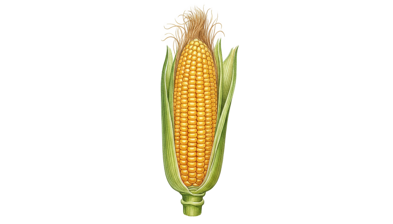 corn drawing png PNG transparent background