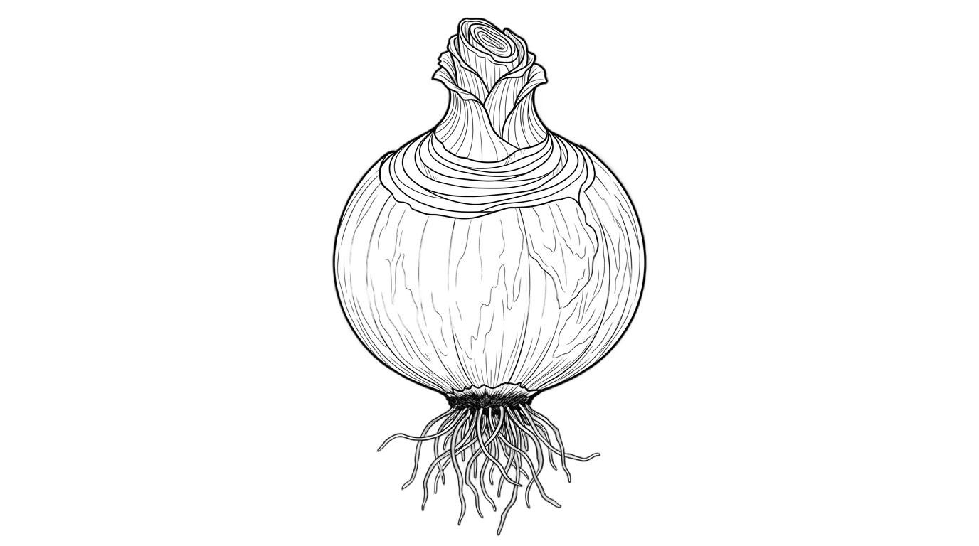 onion outline png PNG transparent background