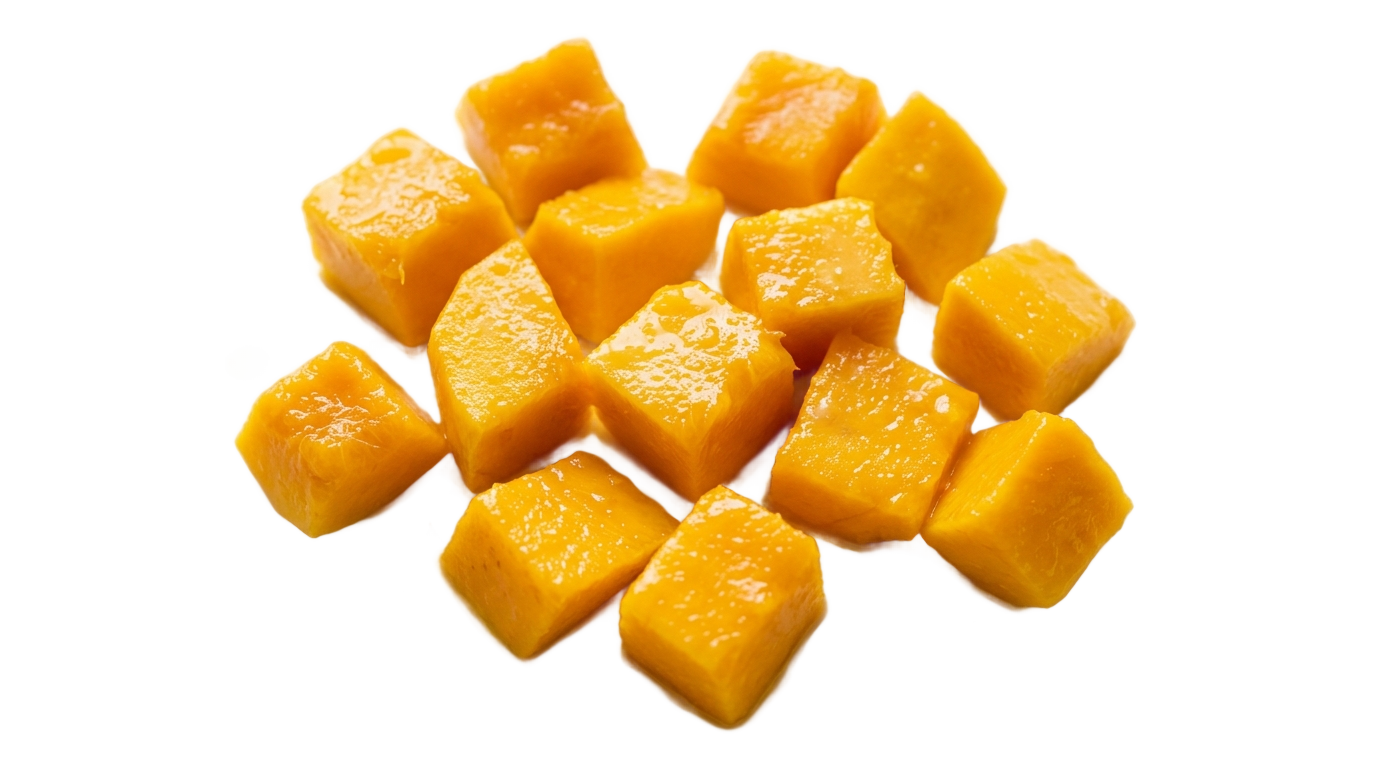 mango pieces png PNG transparent background