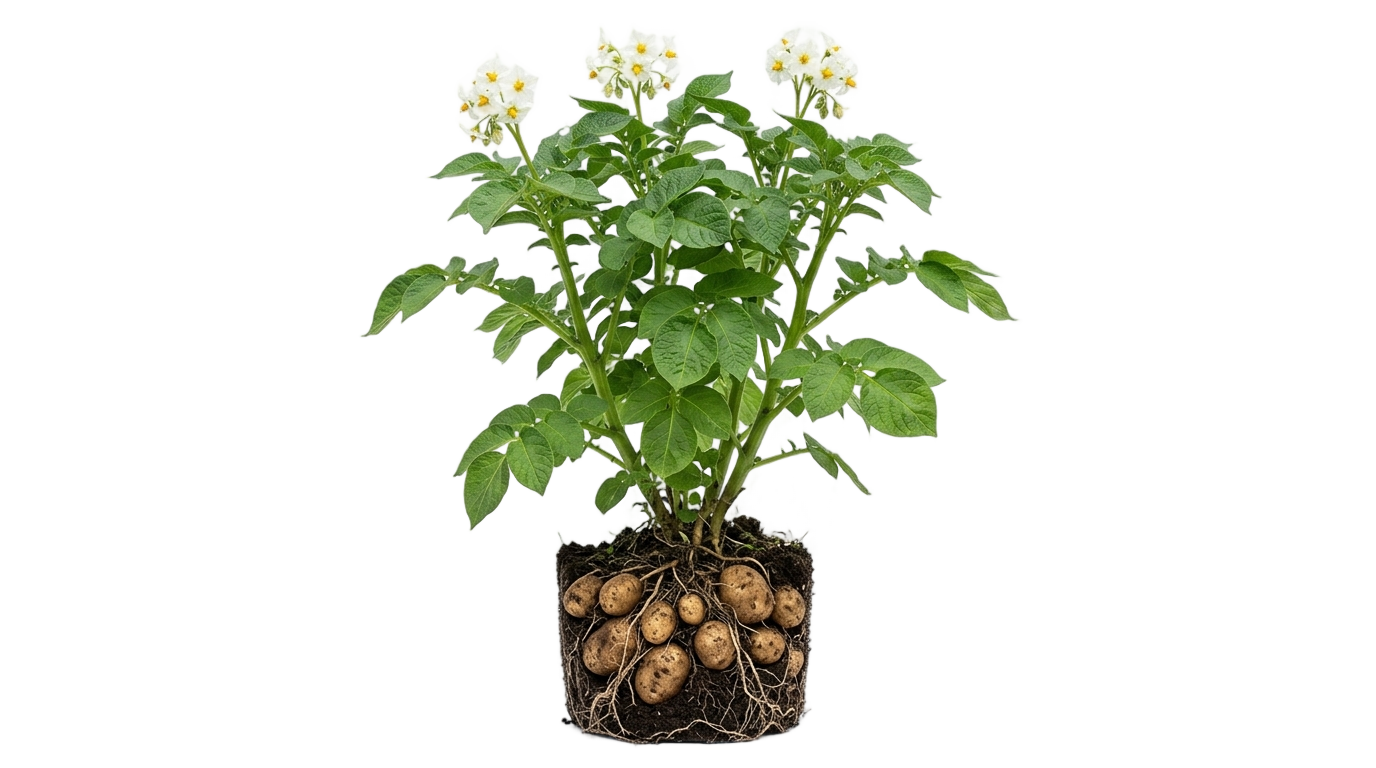 potato plant png PNG transparent background