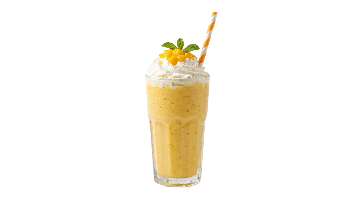mango shake glass png PNG transparent background