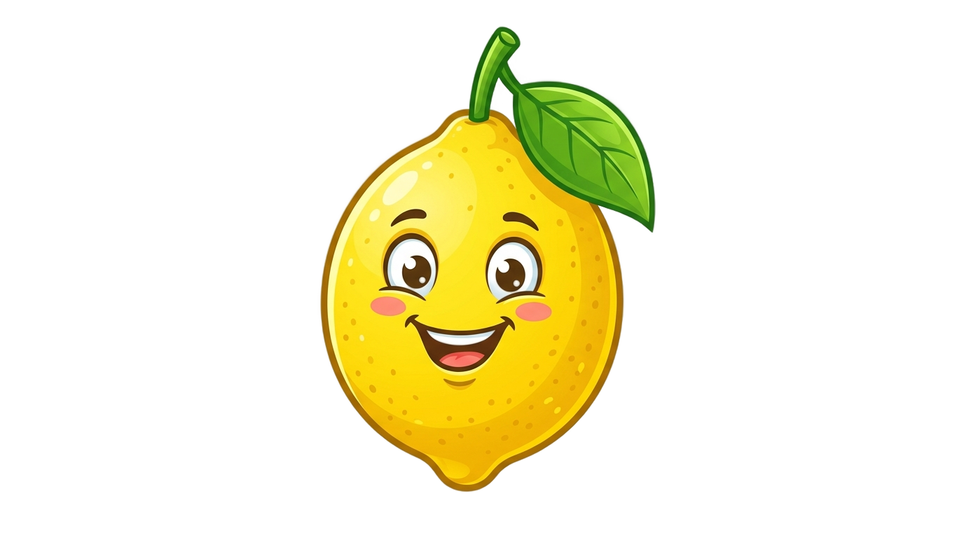 little lemon logo png PNG transparent background