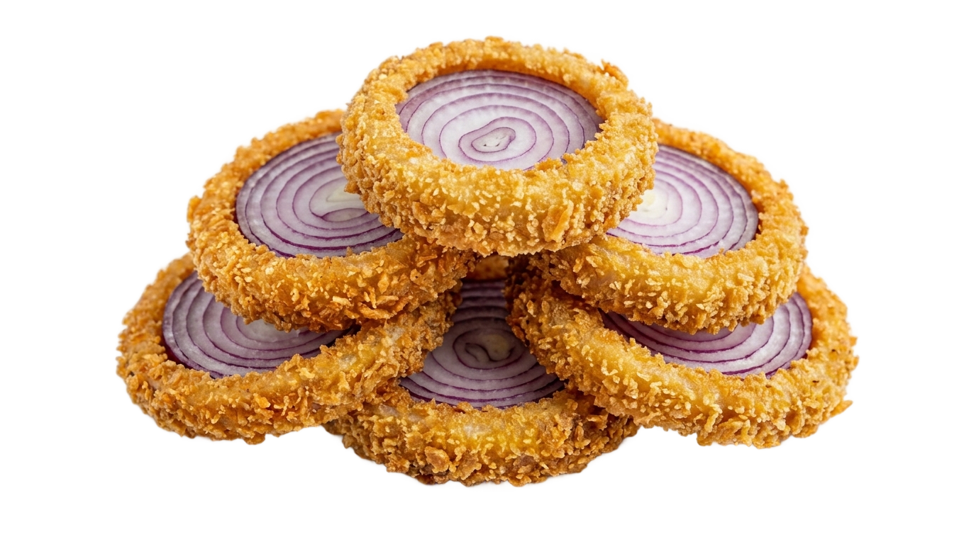 red onion rings png PNG transparent background
