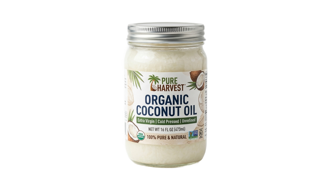 coconut oil bottle png PNG transparent background