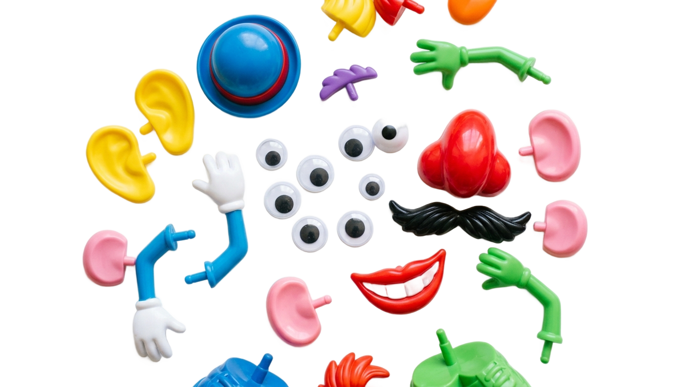mr potato head parts png PNG transparent background