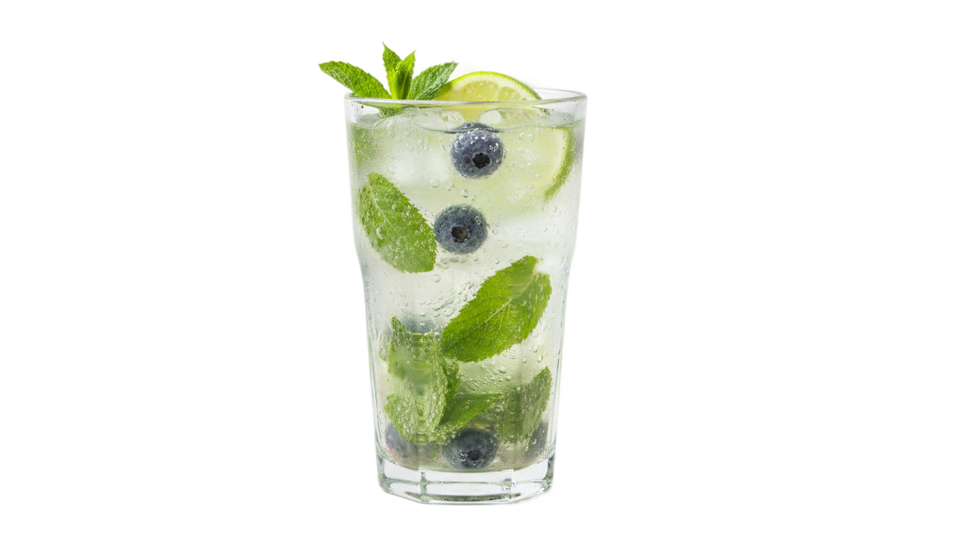 blueberry mojito png PNG transparent background