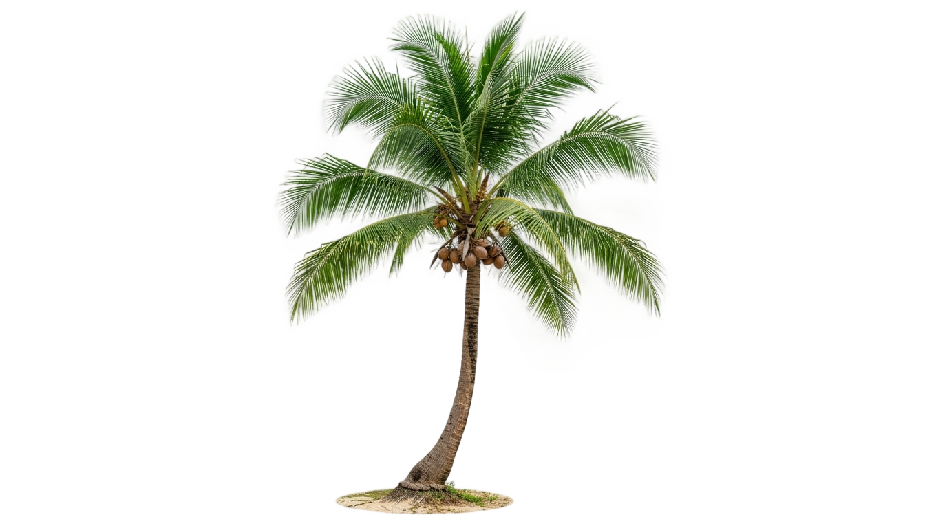 coconut plant png PNG transparent background