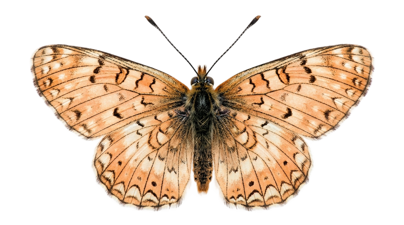 peach butterfly png PNG transparent background