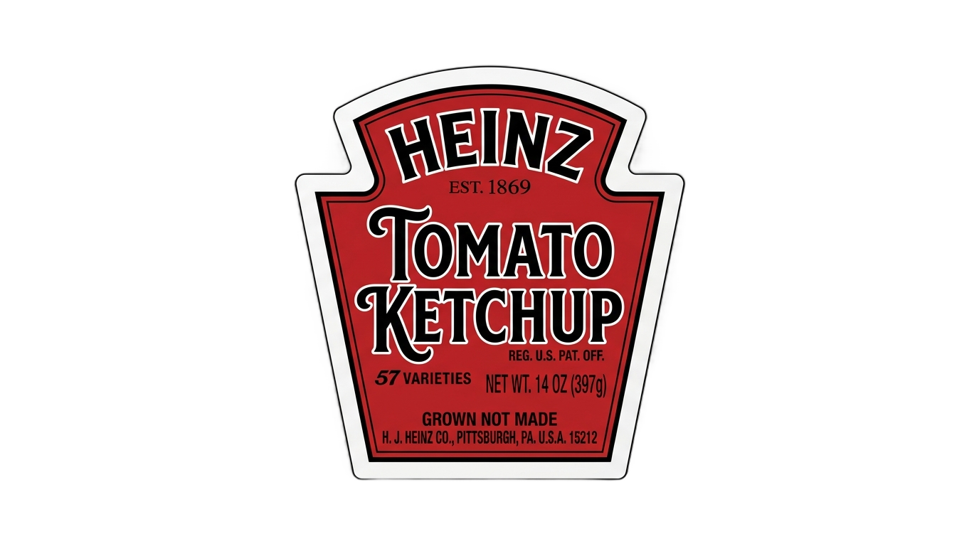 heinz tomato ketchup logo png PNG transparent background