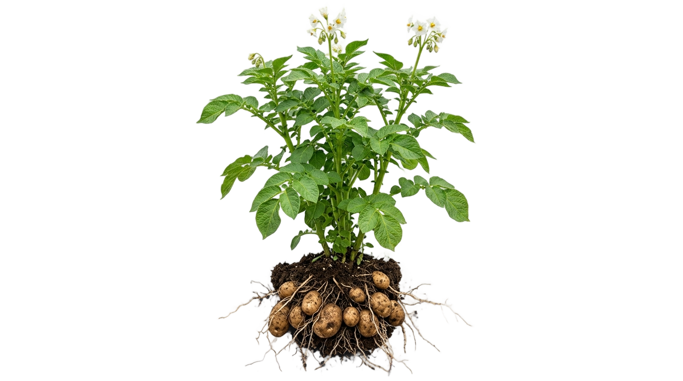 potato plant png PNG transparent background